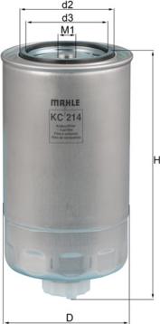 KNECHT KC 214 - Filtru combustibil allinparts.ro