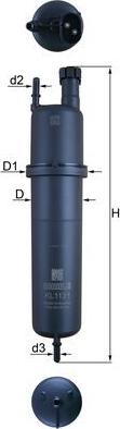 KNECHT KL 1131 - Filtru combustibil - allinparts.ro
