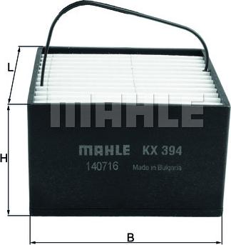 KNECHT KX 394 - Filtru combustibil allinparts.ro