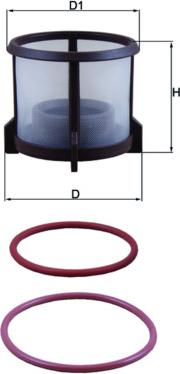KNECHT KX 72D2 - Filtru combustibil allinparts.ro