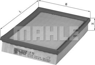 KNECHT LA 99 - Filtru, aer habitaclu allinparts.ro