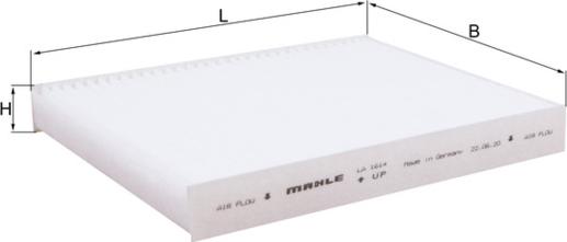 KNECHT LA 1614 - Filtru, aer habitaclu - allinparts.ro