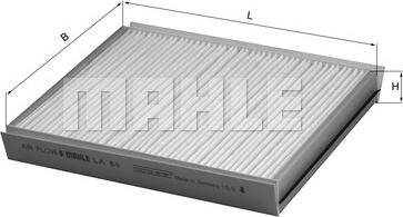 KNECHT LA 84 - Filtru, aer habitaclu allinparts.ro