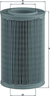 KNECHT LX 55 - Filtru aer - allinparts.ro