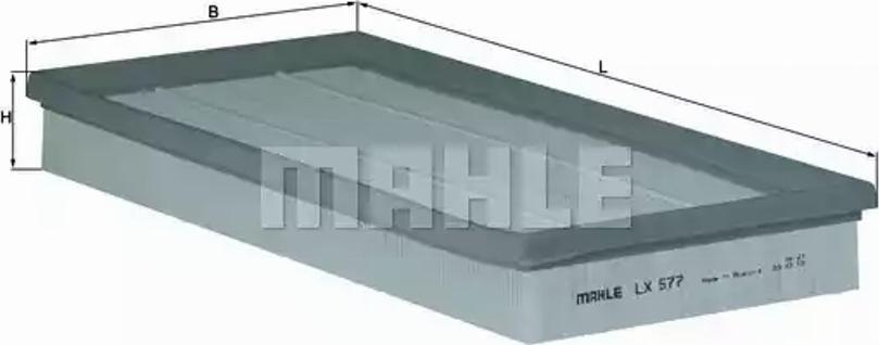KNECHT LX 577 - Filtru aer allinparts.ro