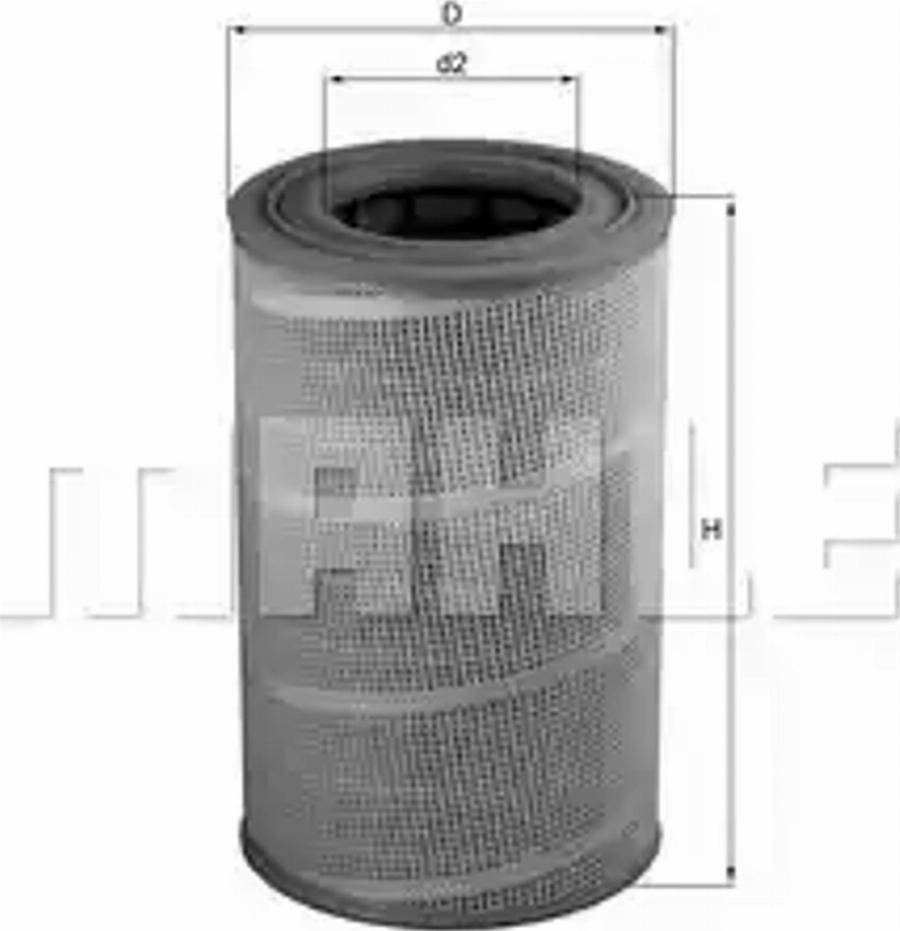 KNECHT LX 612 - Filtru aer allinparts.ro