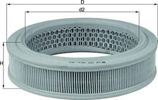 KNECHT LX 157 - Filtru aer - allinparts.ro