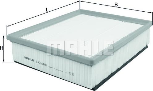KNECHT LX 1605 - Filtru aer - allinparts.ro