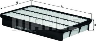 KNECHT LX 1740 - Filtru aer - allinparts.ro