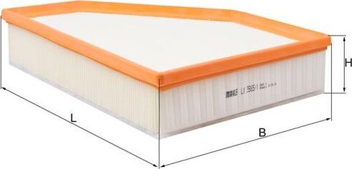 KNECHT LX 3985 - Filtru aer - allinparts.ro