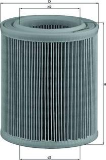KNECHT LX 329 - Filtru aer - allinparts.ro