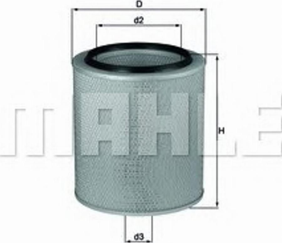 KNECHT LX 299 - Filtru aer allinparts.ro