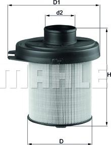KNECHT LX 291 - Filtru aer allinparts.ro