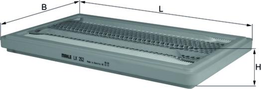 Dynamatrix DAF252 - Filtru aer - allinparts.ro