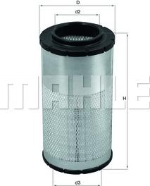KNECHT LX 2066 - Filtru aer allinparts.ro