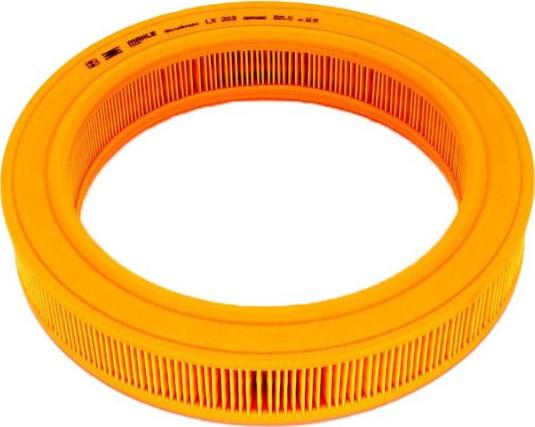 KNECHT LX 203 - Filtru aer allinparts.ro