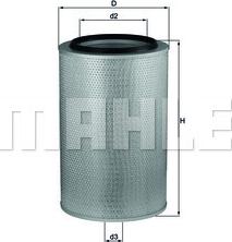 KNECHT LX 273 - Filtru aer allinparts.ro