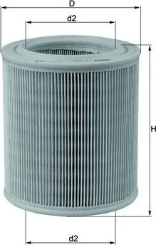 KNECHT LX 706 - Filtru aer allinparts.ro