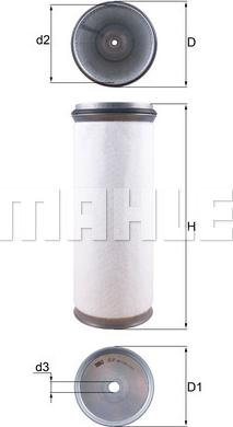 KNECHT LXS 47 - Filtru aer secundar - allinparts.ro