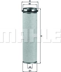KNECHT LXS 37/1 - Filtru aer secundar allinparts.ro