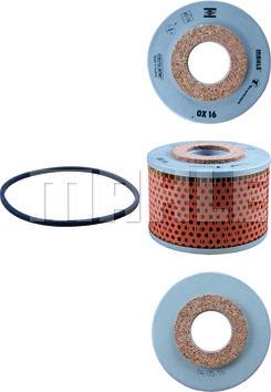 KNECHT OX 16D - Filtru ulei - allinparts.ro