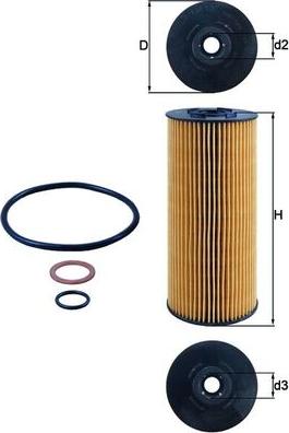 KNECHT OX 137D2 - Filtru ulei - allinparts.ro