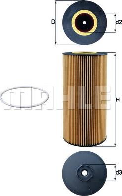 KNECHT OX 348D - Filtru ulei - allinparts.ro