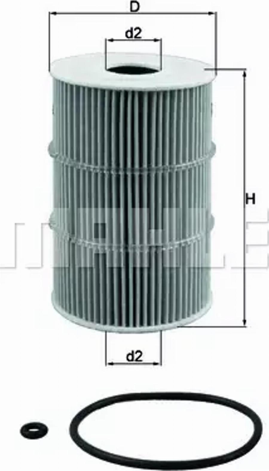 KNECHT OX 378D - Filtru ulei - allinparts.ro