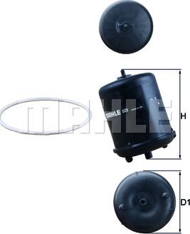KNECHT OZ 9D - Filtru ulei allinparts.ro