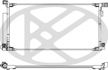 KOYORAD CD011533 - Condensator, climatizare - allinparts.ro