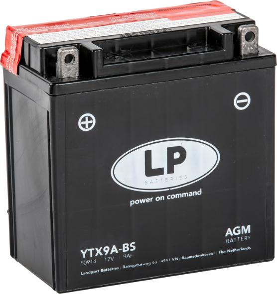 LandportBV MA LTX9A-BS - Baterie de pornire allinparts.ro