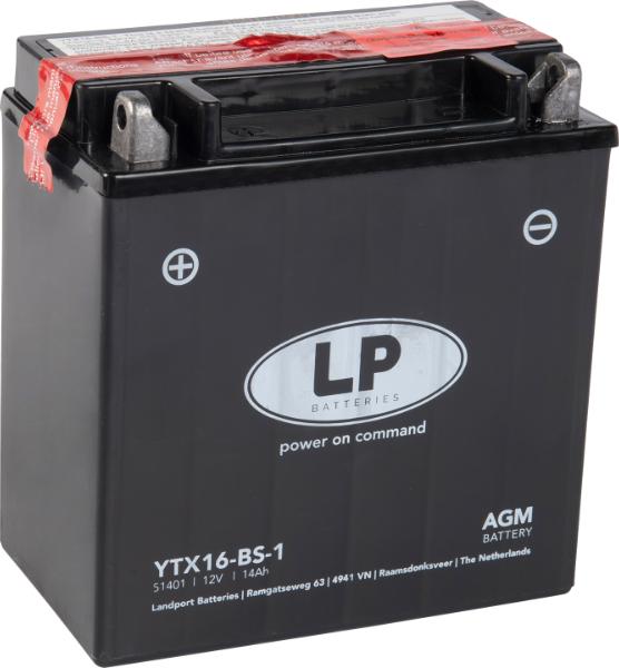 LandportBV MA LTX16-BS-1 - Baterie de pornire allinparts.ro