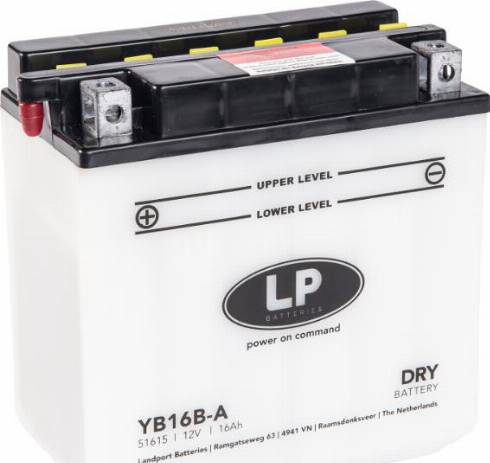 LandportBV MA YB16B-A - Baterie de pornire - allinparts.ro
