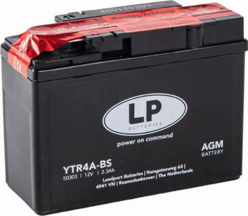 LandportBV MB YTR4A-BS - Baterie de pornire allinparts.ro