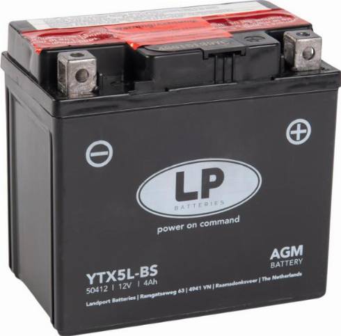 LandportBV MB YTX5L-BS - Baterie de pornire allinparts.ro