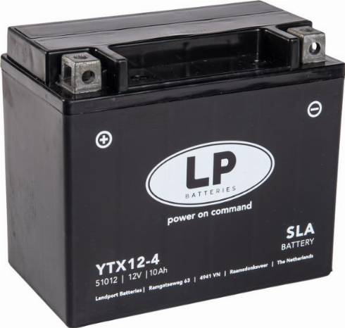 LandportBV MB YTX12-4 - Baterie de pornire allinparts.ro