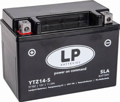 LandportBV MB YTZ14-S - Baterie de pornire allinparts.ro