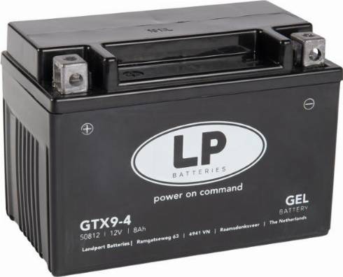 LandportBV MG GTX9-4 - Baterie de pornire - allinparts.ro