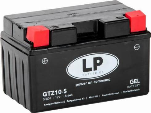 LandportBV MG GTZ10-S - Baterie de pornire - allinparts.ro