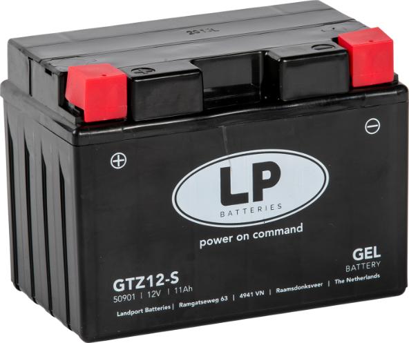 LandportBV MG LTZ12-S - Baterie de pornire - allinparts.ro