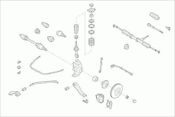 Lemförder OPEL-COMBO-FL002 - Directie - allinparts.ro
