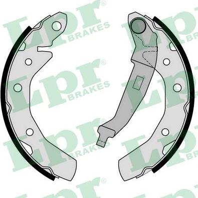 LPR 09990 - Set saboti frana allinparts.ro