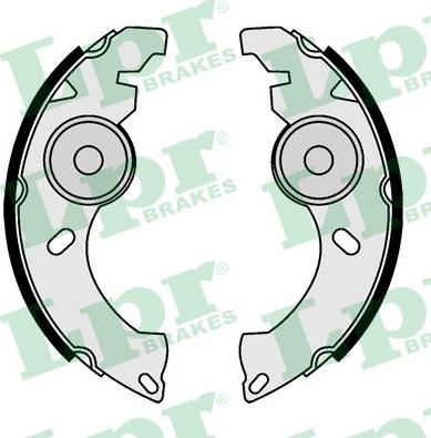 LPR 09040 - Set saboti frana allinparts.ro