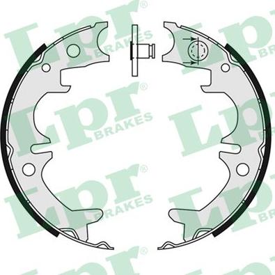 LPR 09140 - Set saboti frana, frana de mana - allinparts.ro