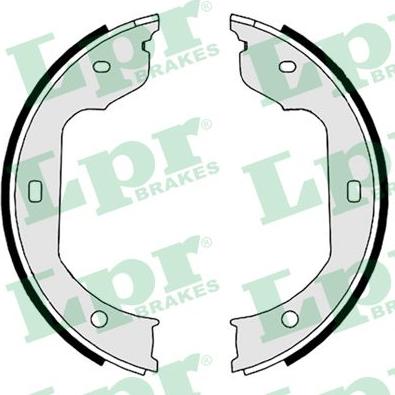 LPR 09110 - Set saboti frana, frana de mana allinparts.ro