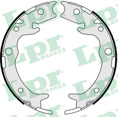 LPR 09790 - Set saboti frana, frana de mana - allinparts.ro