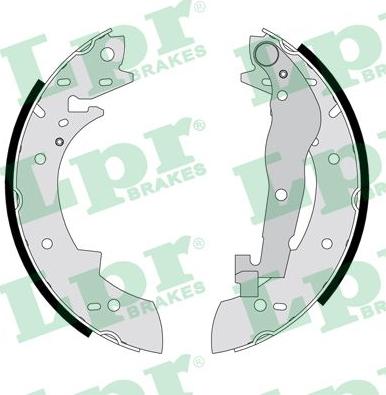 LPR 04290 - Set saboti frana allinparts.ro