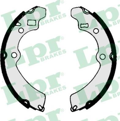 LPR 05920 - Set saboti frana allinparts.ro