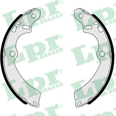 LPR 05830 - Set saboti frana allinparts.ro