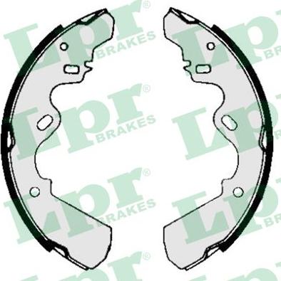 LPR 05820 - Set saboti frana allinparts.ro
